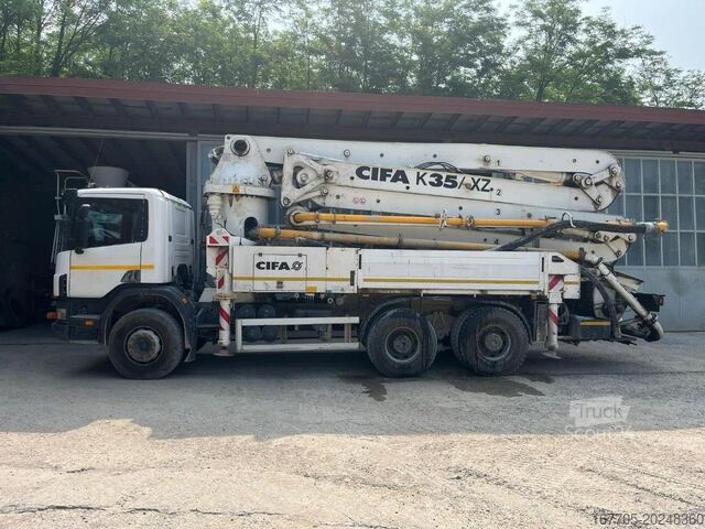 Pompă automată de beton SCANIA P 114-380