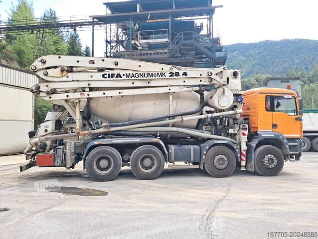 Pompă automată de beton MAN TGA 41.480