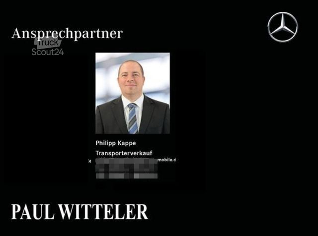 Three-way tipper van FUSO Canter 7C18 Meiller-Kipper Trigenius/AHK3,5t/LED