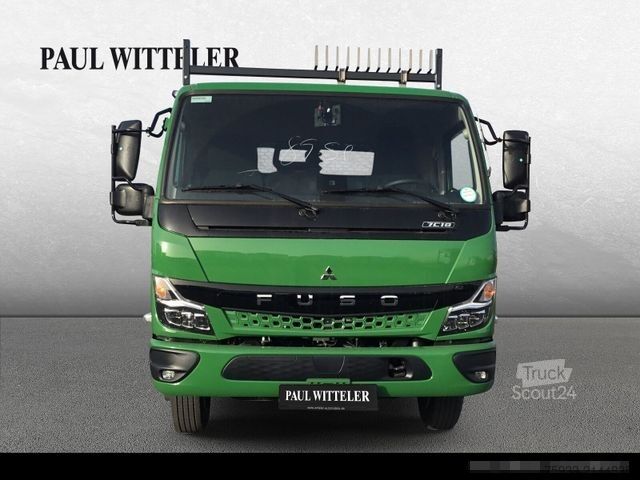Autoutilitară basculantă trilaterală FUSO Canter 7C18 Meiller-Kipper Trigenius/AHK3,5t/LED