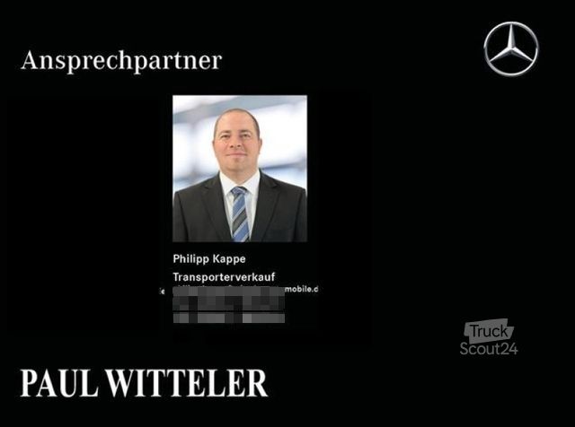 Three-way tipper van FUSO Canter 7C18 Meiller-Kipper Trigenius/AHK3,5t/LED