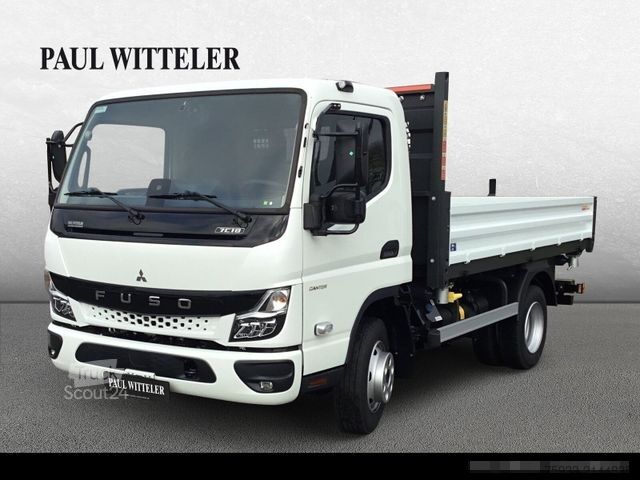 Benne tri-benne MITSUBISHI Canter 7C18 Dreiseiten-Stahlkipper LED+Klima+Dif