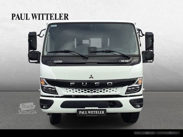 Benne tri-benne MITSUBISHI Canter 7C18 Dreiseiten-Stahlkipper LED+Klima+Dif