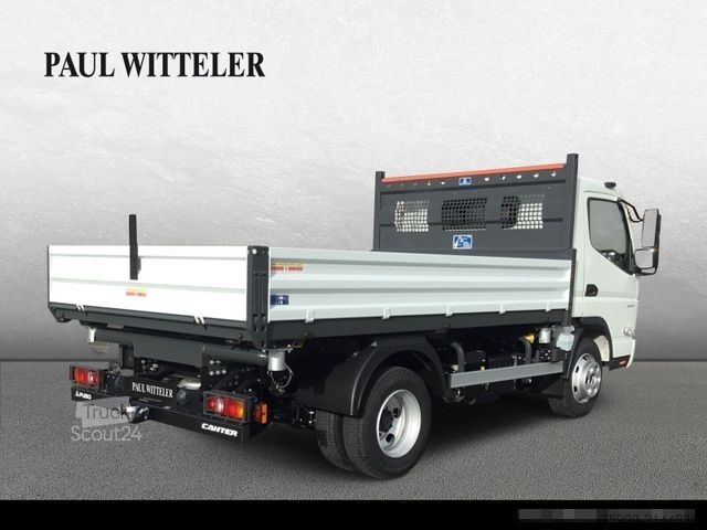 Benne tri-benne MITSUBISHI Canter 7C18 Dreiseiten-Stahlkipper LED+Klima+Dif