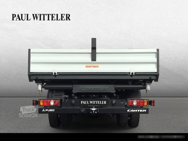 Benne tri-benne MITSUBISHI Canter 7C18 Dreiseiten-Stahlkipper LED+Klima+Dif