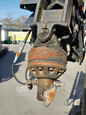 Kamion sa ravnom platformom SCANIA R 490 6x2 Palfinger PK 20001