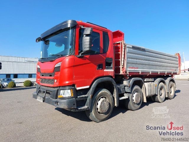 Kuorma-auton runko Scania G 410 B8x4HZ Dreiseitenkipper