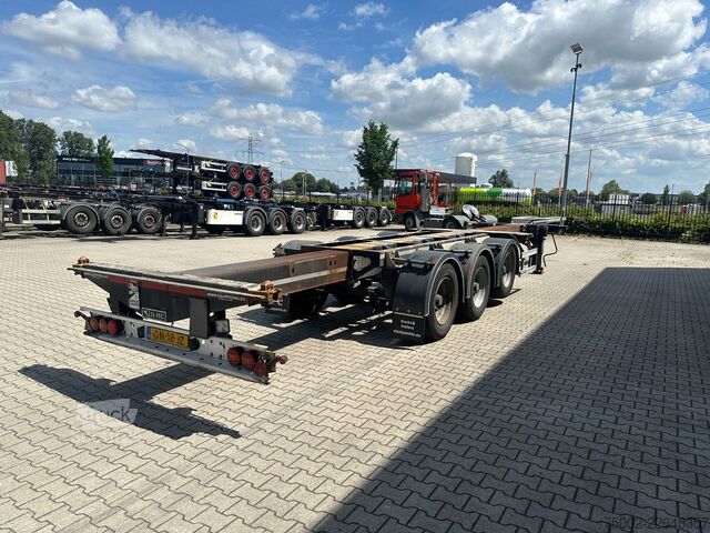 Transport av containrar D-TEC FLEXITRAILER / 45FT HC MULTI / BPW + drumbrakes...