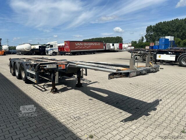 Transport av containrar D-TEC FLEXITRAILER / 45FT HC MULTI / BPW + drumbrakes...