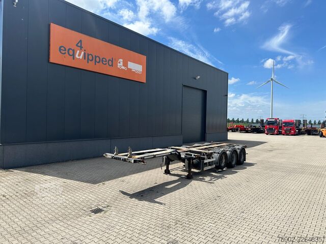 Transport av containrar D-TEC FLEXITRAILER / 45FT HC MULTI / BPW + drumbrakes...
