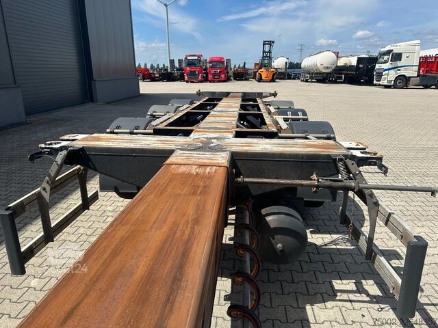 Transportul de containere D-TEC FLEXITRAILER / 45FT HC MULTI / BPW + drumbrakes...