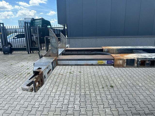 Transportul de containere D-TEC FLEXITRAILER / 45FT HC MULTI / BPW + drumbrakes...