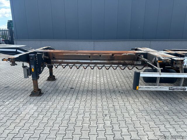 Transportul de containere D-TEC FLEXITRAILER / 45FT HC MULTI / BPW + drumbrakes...