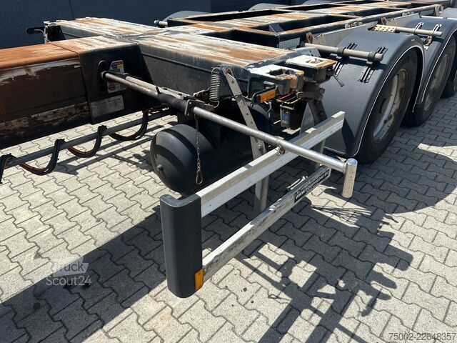 Transportul de containere D-TEC FLEXITRAILER / 45FT HC MULTI / BPW + drumbrakes...