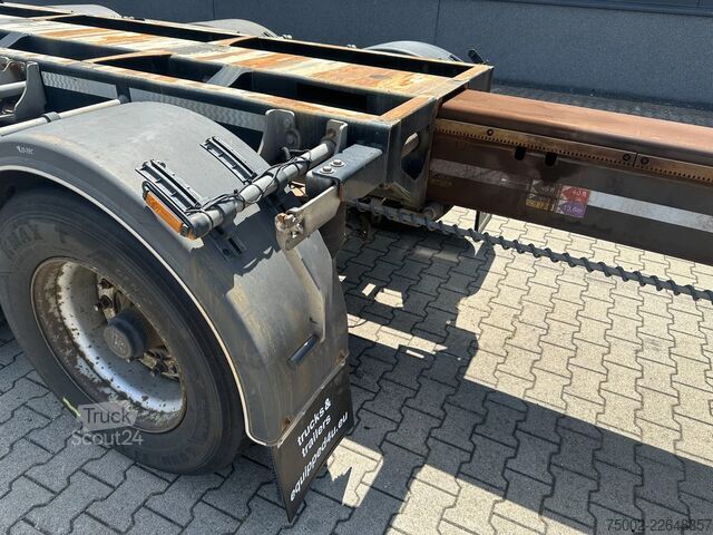 Transportul de containere D-TEC FLEXITRAILER / 45FT HC MULTI / BPW + drumbrakes...