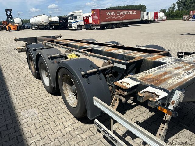 Transportul de containere D-TEC FLEXITRAILER / 45FT HC MULTI / BPW + drumbrakes...