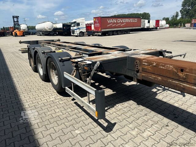 Transportul de containere D-TEC FLEXITRAILER / 45FT HC MULTI / BPW + drumbrakes...