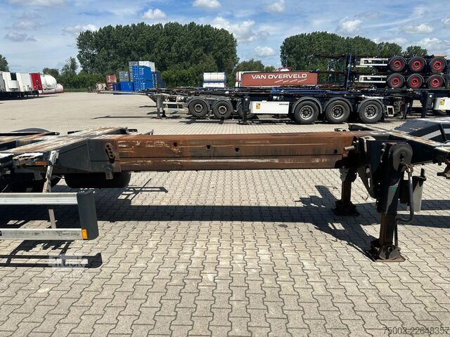 Transportul de containere D-TEC FLEXITRAILER / 45FT HC MULTI / BPW + drumbrakes...