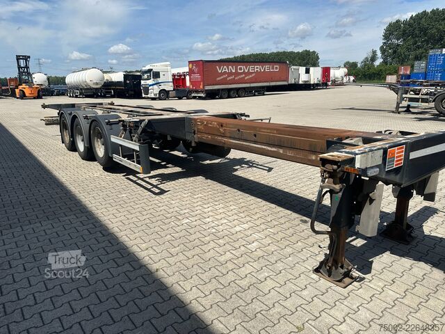 Transportul de containere D-TEC FLEXITRAILER / 45FT HC MULTI / BPW + drumbrakes...