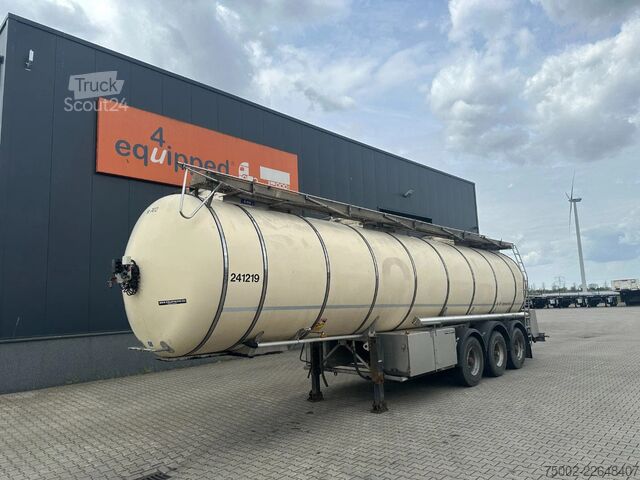Cisterna za hranu Feldbinder LEBENSMITTEL / LEVENSMIDDELEN / FOOD / 33.500L ...