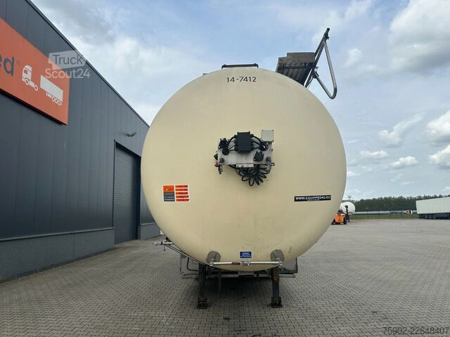Cisterna za hranu Feldbinder LEBENSMITTEL / LEVENSMIDDELEN / FOOD / 33.500L ...