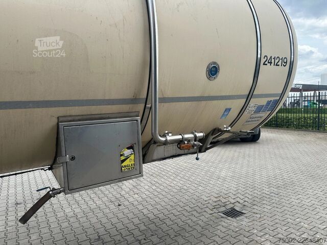 Cysterna z żywnością Feldbinder LEBENSMITTEL / LEVENSMIDDELEN / FOOD / 33.500L ...