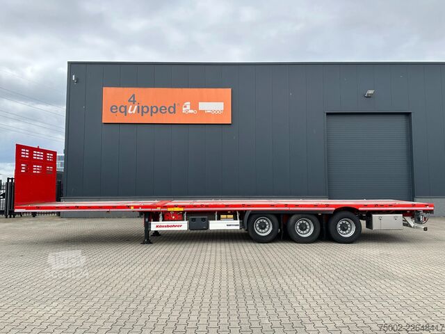 Nakladalna ploščad Kässbohrer new and unused Heavy-Duty flatbed / 690cm exten...