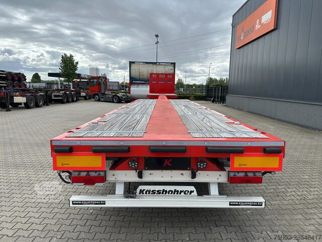 Nakladalna ploščad Kässbohrer new and unused Heavy-Duty flatbed / 690cm exten...