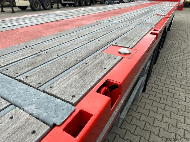 Nakladalna ploščad Kässbohrer new and unused Heavy-Duty flatbed / 690cm exten...