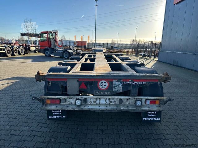 Transport de conteneurs D-TEC FLEXITRAILER / 45FT High Cube MULTI / SAF + DIS...