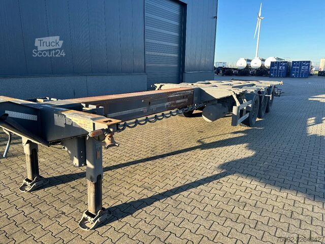 Transporte de contenedores D-TEC FLEXITRAILER / 45FT High Cube MULTI / SAF + DIS...