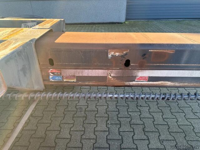 Transporte de contenedores D-TEC FLEXITRAILER / 45FT High Cube MULTI / SAF + DIS...