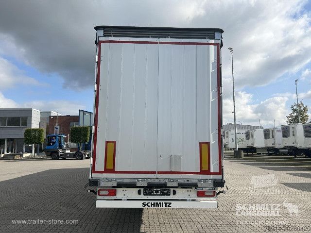 Auflieger mit Pritsche & Plane Schmitz Cargobull Curtainsider Mega Getränke