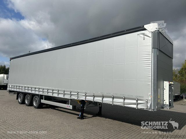 Auflieger mit Pritsche & Plane Schmitz Cargobull Curtainsider Mega Getränke