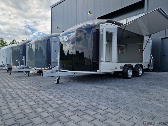 Személyautó utánfutó Debon Roadster 1000 aero 100km/H Pullman Neu