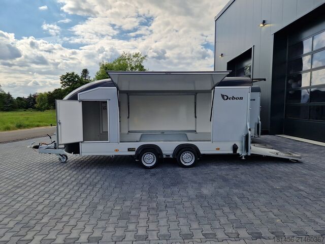 Személyautó utánfutó Debon Roadster 1000 aero 100km/H Pullman Neu