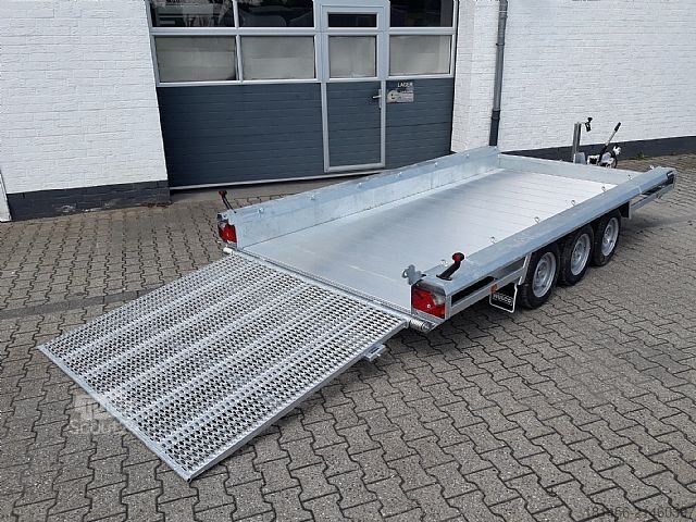 مقطورة سيارة Hulco HULCO Terrax Tridem maximum für den Bau