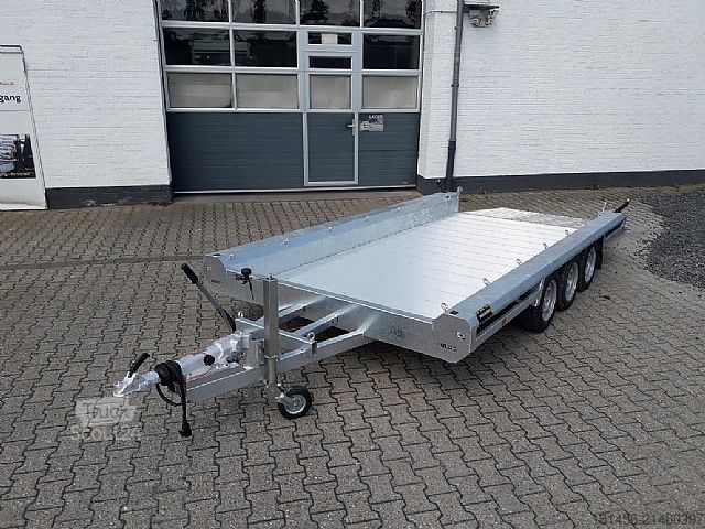 مقطورة سيارة Hulco HULCO Terrax Tridem maximum für den Bau