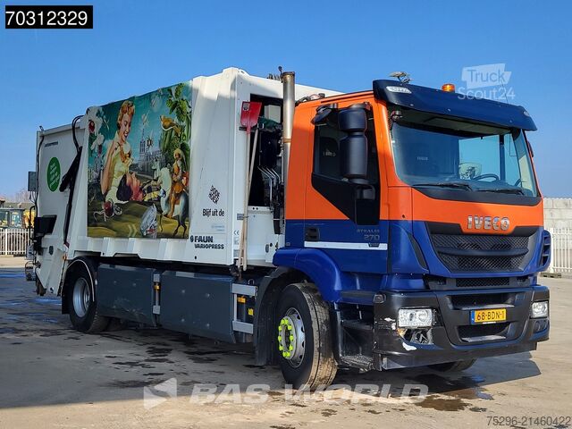 Véhicule de collecte des déchets Iveco Stralis 270 Stralis 4X2 NL-Truck APK CNG Engine...