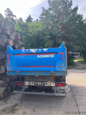 Трьохсторонній самоскидний причіп SCHMITZ CARGOBULL ZKI 18 Tandem