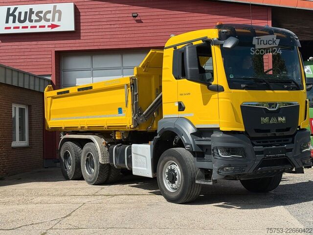 Camión volquete MAN TGS 33.520/6x6H BL Allrad-Kipper, Bordmatik