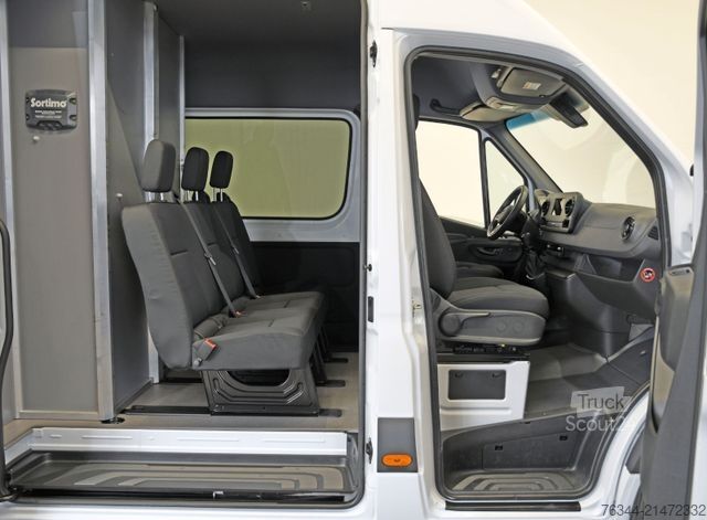 Pick-up bestelwagen MERCEDES-BENZ Sprinter 317 CDI Maxi Pritsche Schiebeplane #T88