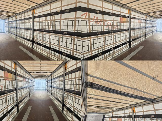 Atvērta puspiekabe ar tentu SCHMITZ CARGOBULL SCS 24/L - 13.62 EB PowerCurtain Liftachse