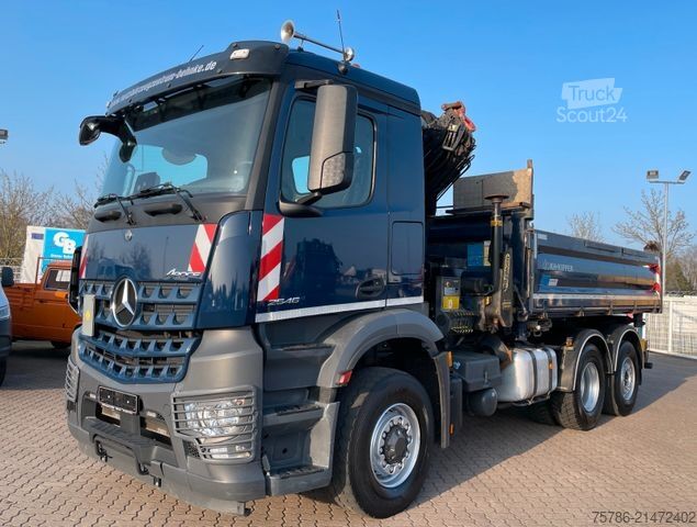 Tipvogn MERCEDES-BENZ Acros 2545 BL/ HAD/ Kipper/ PK 19001/ 5+6/ Funk