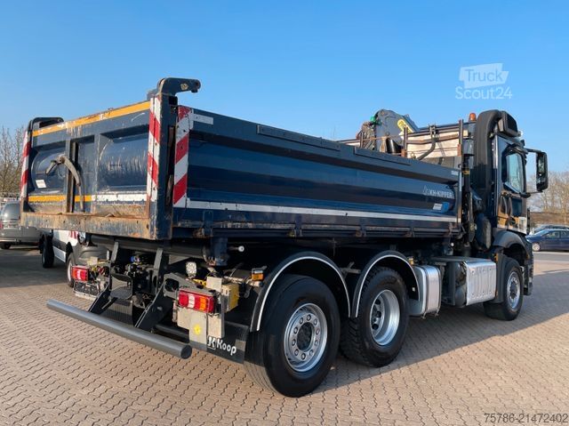 Tipvogn MERCEDES-BENZ Acros 2545 BL/ HAD/ Kipper/ PK 19001/ 5+6/ Funk