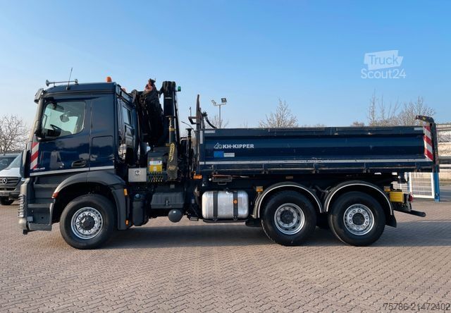Tipvogn MERCEDES-BENZ Acros 2545 BL/ HAD/ Kipper/ PK 19001/ 5+6/ Funk