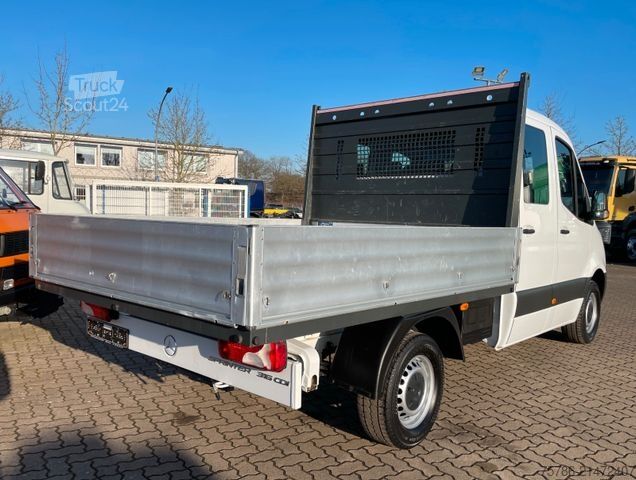 Pick-up skåpbil MERCEDES-BENZ Sprinter 316 CDI DoKa 2.7m Pritsche/ AC/ 7 Sitze