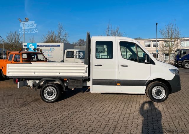 Pick-up skåpbil MERCEDES-BENZ Sprinter 316 CDI DoKa 2.7m Pritsche/ AC/ 7 Sitze