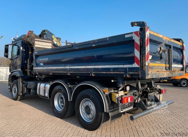 Tre-sidet tipbil MERCEDES-BENZ Acros 2545 BL/ HAD/ Kipper/ PK 19001/ 5+6/ Funk