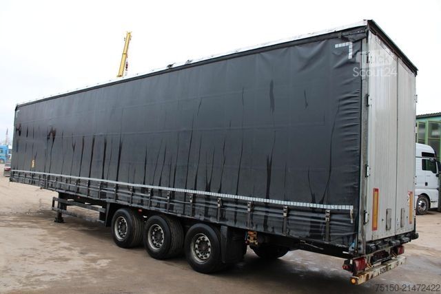 Atvērta puspiekabe ar tentu SCHMITZ CARGOBULL S01 - Tautliner MEGA - Nr.: 699